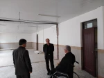 بازدید دکتر جعفرزاده از روند پیشرفت انفی تئاتر دانشکده شهید چمران رشت 4