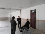 بازدید دکتر جعفرزاده از روند پیشرفت انفی تئاتر دانشکده شهید چمران رشت 5