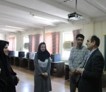 بازدید رئیس دانشگاه فنی و حرفه ای استان از پروژه نوسازی شبکه  آموزشکده دکتر معین توسط اساتید خیر مرکز  4
