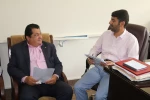 دیدار رئیس آموزشکده شهید خدادادی بندر انزلی و هیات همراه با روسای دو اداره صنعت ، معدن و تجارت ، اداره کار و رفاه اجتماعی شهرستان بندر انزلی‎ 4