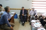 دیدار رئیس آموزشکده شهید خدادادی بندر انزلی و هیات همراه با روسای دو اداره صنعت ، معدن و تجارت ، اداره کار و رفاه اجتماعی شهرستان بندر انزلی‎ 8