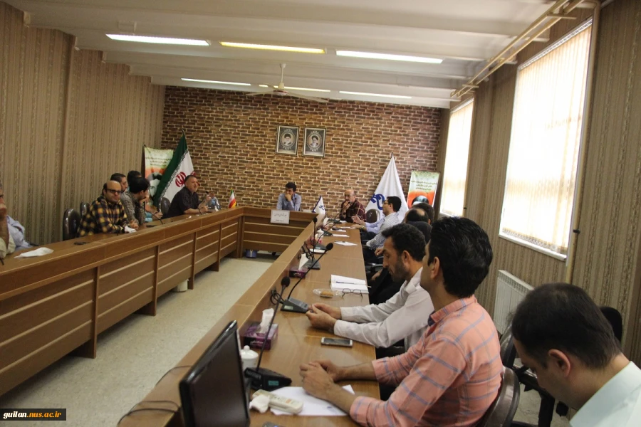 اولین جلسه شورای اداری آموزشکده شهید رجایی لاهیجان به ریاست دکتر حسن پنج مینی‎ 3