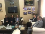 جلسه رئیس دانشگاه فنی و حرفه ای استان گیلان با مدیر عامل کارخانه مهتاب بافت گیلان در راستای طرح برند سازی ملی 6