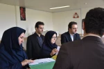 بازدید تیم نظارت و ارزیابی دانشگاه گیلان از دانشکده شهید چمران رشت 4