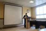به مناسبت هفته نیروی انتظامی جلسه ای پیرامون آشنایی دانشجویان آموزشکده شهید خدادادی با مسائل نظام وظیفه 3