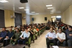به مناسبت هفته نیروی انتظامی جلسه ای پیرامون آشنایی دانشجویان آموزشکده شهید خدادادی با مسائل نظام وظیفه 4