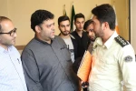 به مناسبت هفته نیروی انتظامی جلسه ای پیرامون آشنایی دانشجویان آموزشکده شهید خدادادی با مسائل نظام وظیفه 7