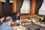دیدار اعضاء هیت علمی مراکز دانشگاهی دانشگاه فنی و حرفه ای استان گیلان با دکتر رسول شمشادی رئیس دانشگاه 8