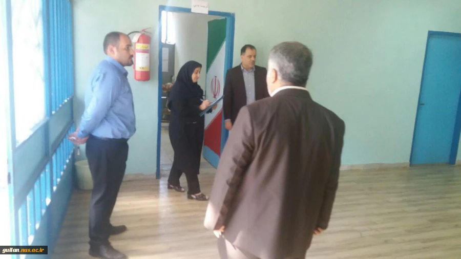 بازدید تیم نظارت و ارزیابی دانشگاه گیلان از آموزشکده آستانه 5