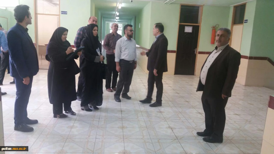 بازدید تیم نظارت و ارزیابی دانشگاه گیلان از آموزشکده آستانه 6