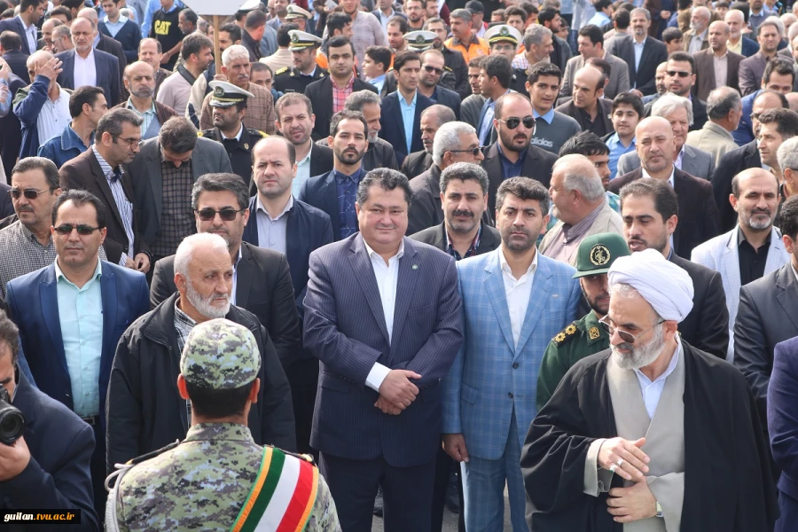 شرکت در راهپیمایی بزرگ 13 آبان با حضور ریاست ، کارکنان و دانشجویان آموزشکده شهید خدادادی بندر انزلی 3