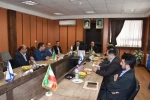 جلسه مشترک مدیر عامل بانک تجارت استان گیلان با رئیس دانشگاه فنی و حرفه ای استان گیلان و روسای مراکز دانشگاهی  2