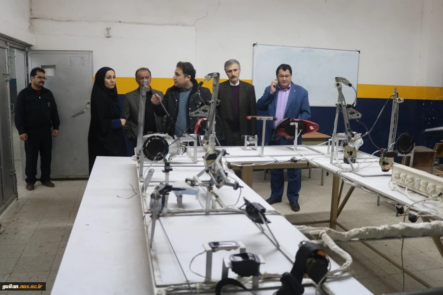 بازدید معاون محترم فرمانداری شهرستان بندر انزلی  و جلسه هم اندیشی پیرامون ارتقای سطح کیفی و کمی توانمندی های آموزشکده  شهید خدادادی بندر انزلی 12