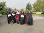 حضور پرشور دانشجویان ،اساتید و همکاران بسیجی آموزشکده دکتر معین در فعالیت های  گرامیداشت هفته بسیج   2