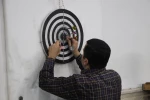 برگزاری مسابقات دارت کارکنان آۀموزشکده لاهیجان -24آذر 98 5