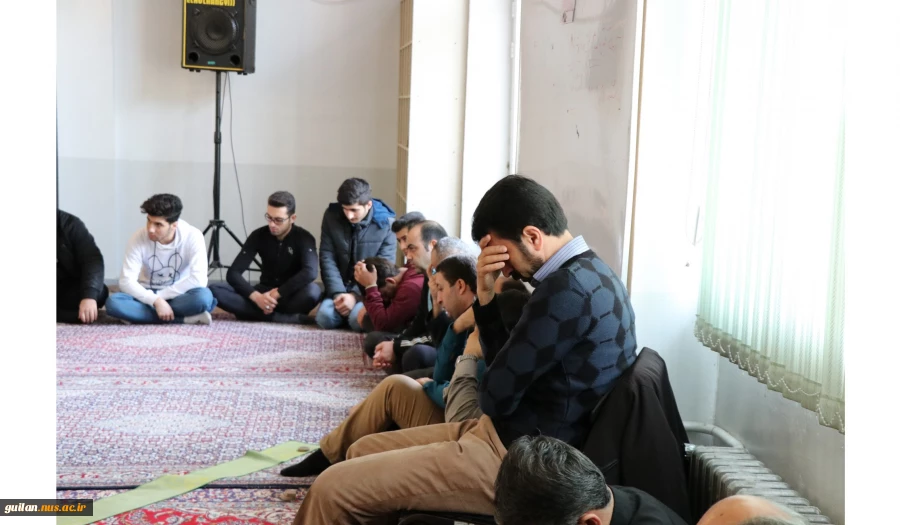 برگزاری مراسم عزاداری و بزرگداشت شهادت مظلومانه سپهبد سلیمانی و همرزمانش در آموزشکده لاهیجان 15دی98 5