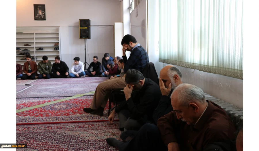 برگزاری مراسم عزاداری و بزرگداشت شهادت مظلومانه سپهبد سلیمانی و همرزمانش در آموزشکده لاهیجان 15دی98 8