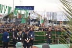 تدفین پیکر پاک شهید گمنام دفاع مقدس در سال روز شهادت حضرت فاطمه زهرا(س) در دانشکده شهید چمران دانشگاه فنی و حرفه‌ای استان گیلان 2