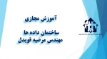 واحد درسی ساختمان داده ها -جلسه اول- مهندس  مرضیه  قویدل
کلاس های آموزش مجازی نیمسال دوم - بهمن 1398 - آموزشکده دکتر معین رشت - 2