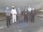 بازدید رئیس دانشگاه فنی و حرفه ای استان گیلان از کشتی سازی هفتم آذر بندر انزلی 3