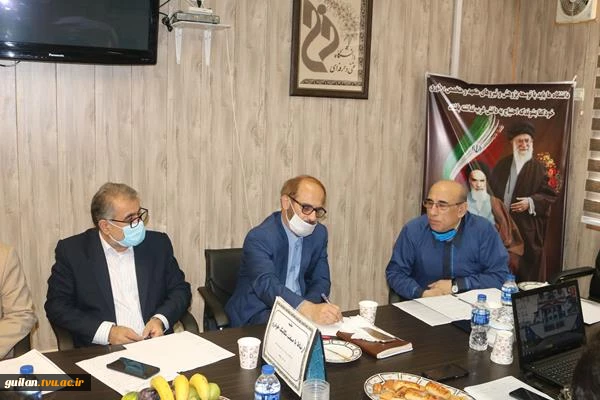 جلسه تفاهم نامه آموزشی همکاری چهار جانبه اداره کل آموزش و پرورش ، دانشگاه فنی و حرفه ای ، صنعت خودرو و انجمن صنایع استان گیلان 16