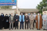 مراسم زنگ استکبار ستیزی و گلباران شهداء به مناسبت سیزده آبان 1400آموزشکده فنی و حرفه ای بندر انزلی 7