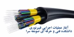آغاز عملیات اجرایی فیبرنوری دانشکده  2