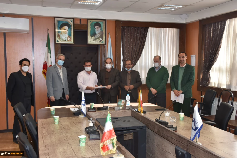 تقدیر از همکاران ساعی و پرتلاش خدماتی و پشتیبانی دانشکده شهید چمران رشت 2
