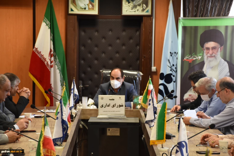 جلسه شورای اداری دانشکده شهید چمران رشت با همکاران واحد پژوهش و فرهنگی و دانشجویی 4