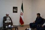 دیدار رئیس دانشگاه فنی و حرفه‌ای کشور با نماینده ولی فقیه در استان گیلان 2