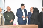 تفدیر از عوامل اجرایی ساخت و اجرای یادمان شهید گمام دفاع مقدس دانشکده شهید چمران رشت 5