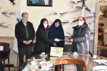 تقدیر رئیس دانشگاه فنی و حرفه ای گیلان از بانوان شاغل در دانشگاه فنی و حرفه ای استان به مناسب ولادت حضرت فاطمه (س) و گرامیداشت روز زن  3