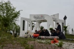 برگزاری مراسم زیات عاشورا در کنار مرقد شهید گمنان دفاع مقدس دانشکده فنی و حرفه ای شهید چمران رشت 6