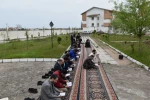 برگزاری مراسم زیات عاشورا در کنار مرقد شهید گمنان دفاع مقدس دانشکده فنی و حرفه ای شهید چمران رشت 8