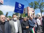 حضور جامعه دانشگاهی دانشگاه فنی و حرفه‌ای استان گیلان در راهپیمایی روز قدس 12