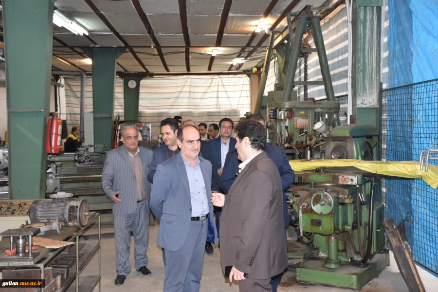 به مناسبت هفته آموزش، برگزاری تور صنعتی و بازدید اساتید و اعضای هیئت علمی از کارخانه لوله و اتصالات روگا گستر گیلان  6