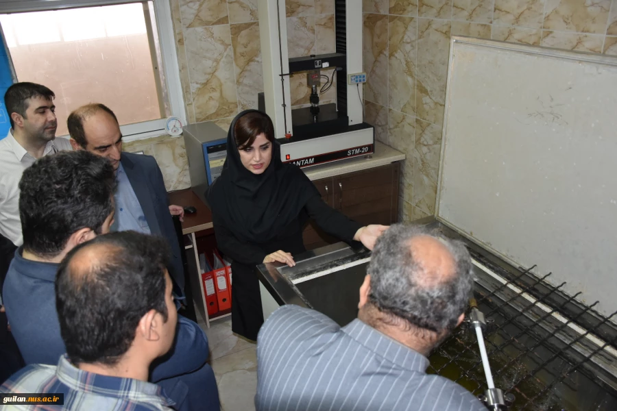 به مناسبت هفته آموزش، برگزاری تور صنعتی و بازدید اساتید و اعضای هیئت علمی از کارخانه لوله و اتصالات روگا گستر گیلان  8