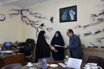 تقدیر رئیس دانشگاه فنی و حرفه ای استان گیلان از چند تن از  فعال دختر بسیج دانشجویی اموزکده دختران معین رشت به مناسبت روز دختر 10