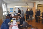 حضور بهورزان بهداشت شهرستان رشت جهت بررسی سلامت دانشجویان دانشکده شهید چمران رشت 4