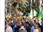 حضور دانشگاهیان دانشگاه فنی و حرفه ای استان گیلان در راهپیمایی محکومیت جنایات رژیم کودک کش اسرائیل 7