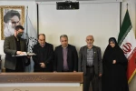 مراسم بزرگداشت چهارمین سالروز شهادت سردار سلیمانی و گرامیداشت میلاد حضرت زهرا (س) و مقام مادر  با دعوت از پدر و مادر شهید مدافع حرم شهید جهانگیر جعفری نیا و تقدیر از دانشجویان برتر فرهنگی دانشکده پسران رشت 7