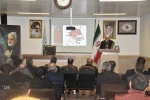 برگزاری مراسم بزرگداشت شهادت جمعی از مردم کرمان و همدردی با خانواده های شهدا در دانشکده شهید چمران دانشگاه فنی و حرفه ای  استان گیلان با سخنرانی معاون سپاه قدس گیلان در راستای جهاد تبیین  3