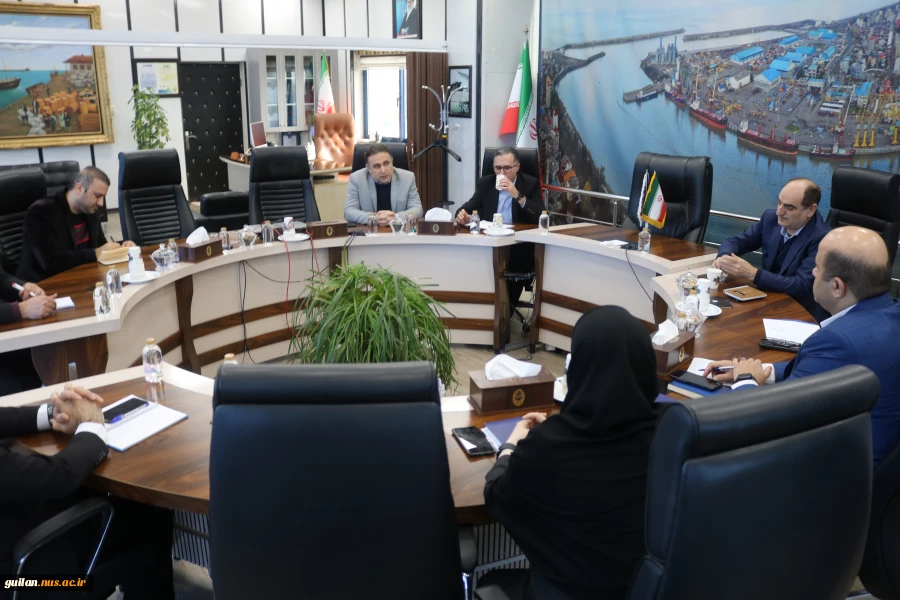 تفاهمنامه همکاری پژوهشی آموزشی دانشگاه فنی وحرفه ای استان گیلان، مرکز شهیدخدادادی بندرانزلی با اداره کل بنادر و دریانوردی استان گیلان 5