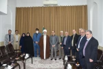 دیدار هیات رئیسه دانشگاه فنی و حرفه ای استان گیلان با نماینده فقیه استان به مناسبت دهه فجر انقلاب اسلامی ایران 5