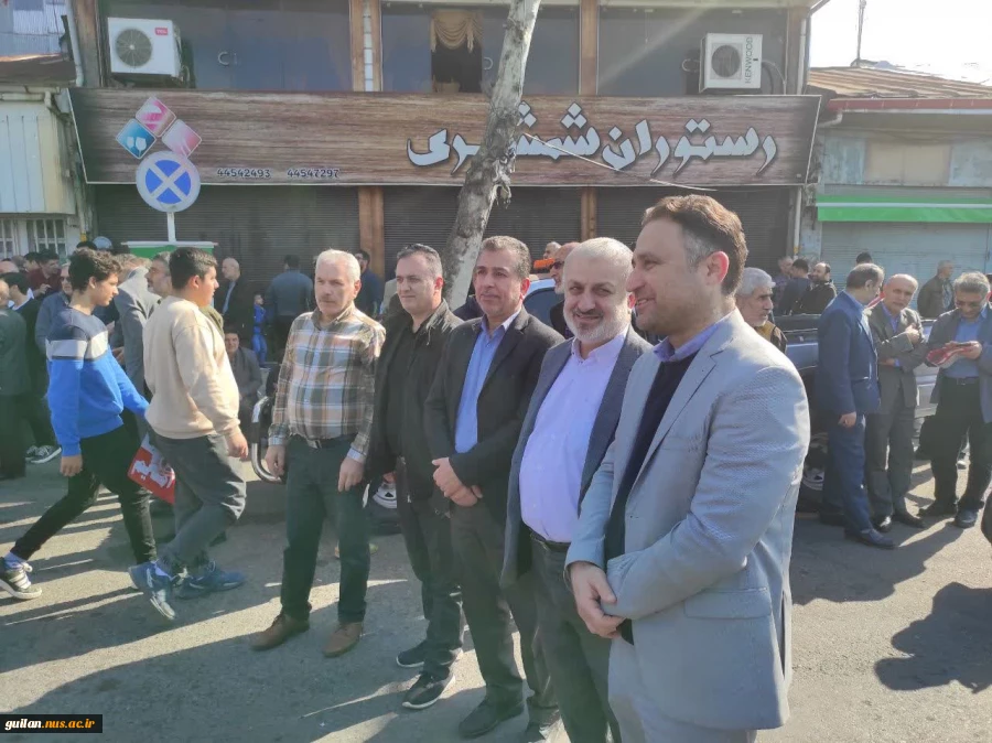 حضور آموزشکده فنی و حرفه ای بندرانزلی در راه پیمایی یوم االه 22 بهمن 5