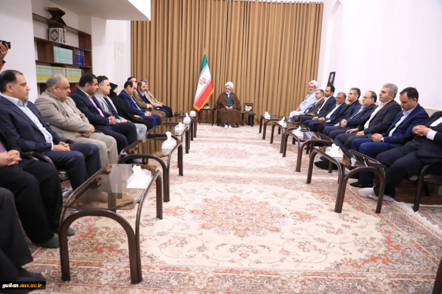 در آغازین روزهای سال جدید؛
دیدارهای نوروزی مدیران و مسئولان استانی، رئیس دانشگاه فنی و حرفه ای استان گیلان و روسای واحدهای دانشگاهی فنی استان با نماینده ولی فقیه در استان گیلان 11