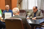 نشست رئیس دانشگاه فنی و حرفه ای استان گیلان با دبیرِ خانه کارگر و هیات همراه در راستای تحقق اهداف شعار سال 1403  9