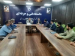آیین تکریم و معارفه مسئول بسیج دانشجویی دانشکده فنی و حرفه ای شهید خدادادی شهرستان بندرانزلی برگزار شد 2