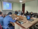 برگزاری جلسه سخنرانی با موضوع ارگونومی وشرایط مناسب جهت سلامتی کارمندان در محیط اداری به مناسبت هفته سلامت  4