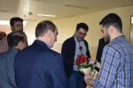 تبریک رئیس دانشگاه فنی و حرفه ای استان گیلان به مناسبت روز معلم با حضور در کلاس درس اساتید 4